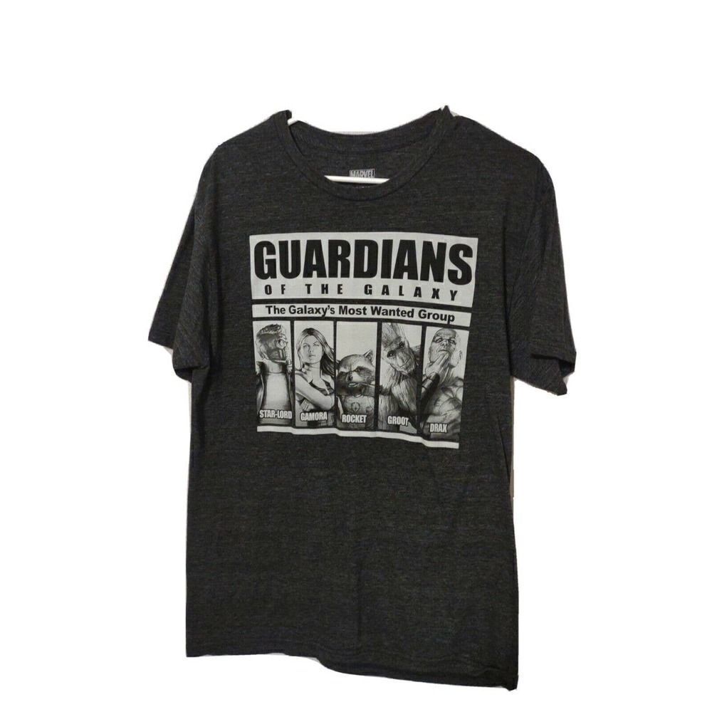 Marvel Guardians of the Galaxy- Galaxy’s Most Wanted- Men's Large T-Shirt
